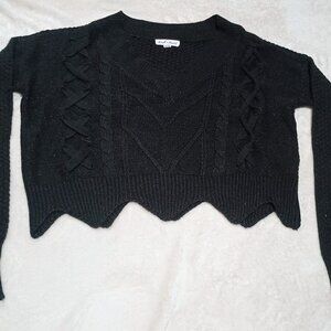 Black fashionable Sweater
